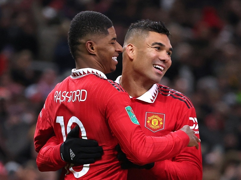 Casemiro và Rashford có tầm ảnh hưởng rất lớn lên lối chơi của M.U