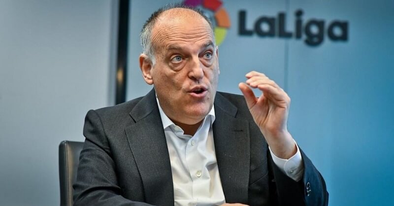 Chủ tịch Tebas có thể làm “căng”.