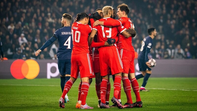 Bayern đánh bại PSG sở hữu lực lượng mạnh hơn