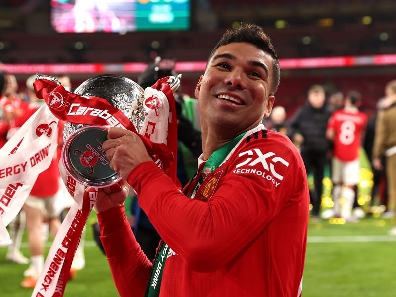 Casemiro vừa có danh hiệu đầu tiên cùng M.U