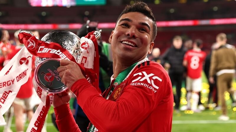 Casemiro giành danh hiệu đầu tiên cùng Quỷ đỏ