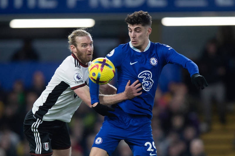 Chelsea không thể ghi bàn trước Fulham ở vòng 22