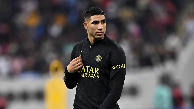 Achraf Hakimi vướng vào bê bối tình dục