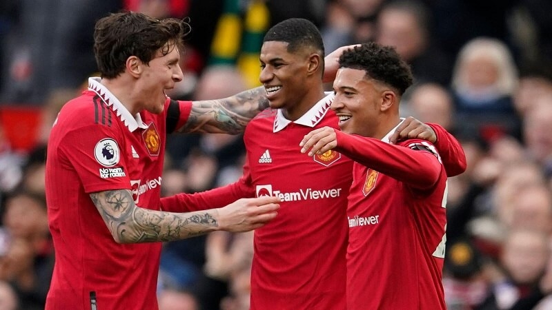 Rashford và Sancho cùng nhau ghi bàn trước Bầy cáo