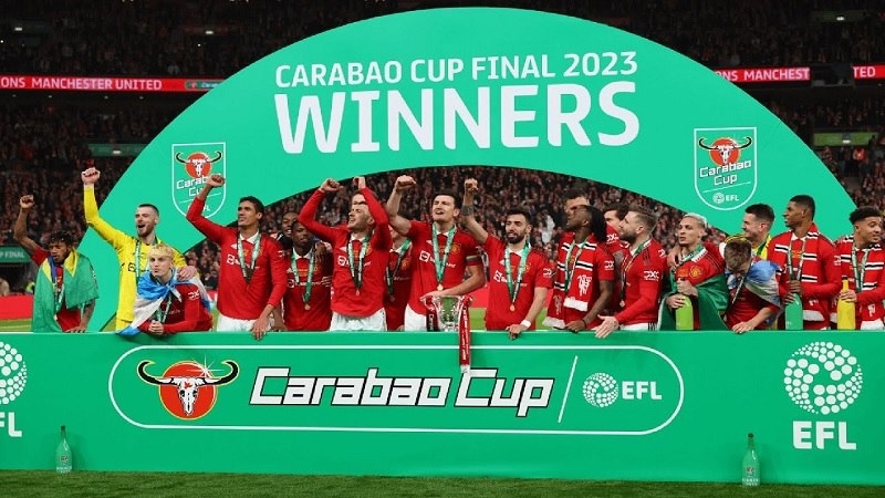 Sốc với số tiền Man United nhận được khi vô địch Carabao Cup