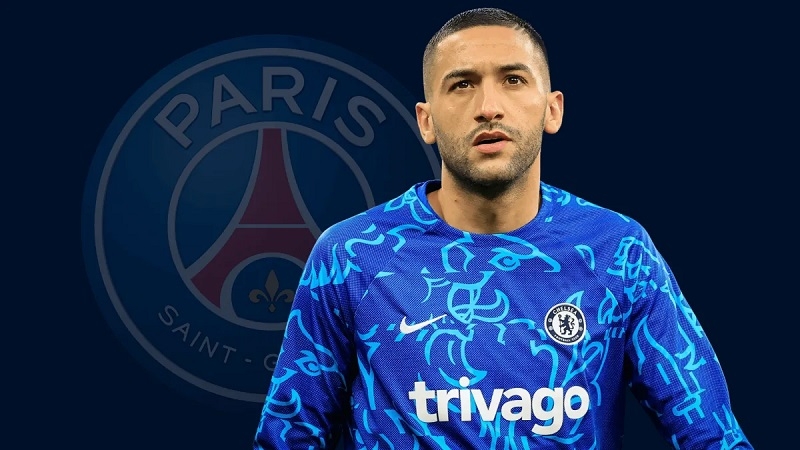 Ziyech thậm chí đã hoàn tất kiểm tra y tế tại PSG