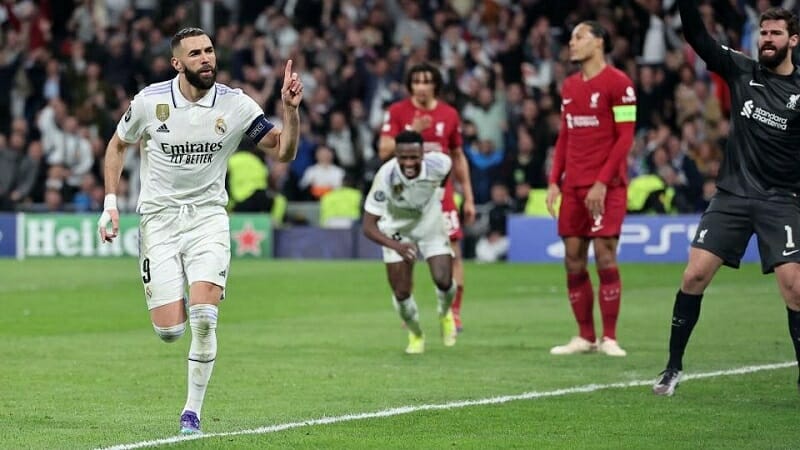 Benzema quá bản lĩnh ở các trận cầu đinh tại Champions League