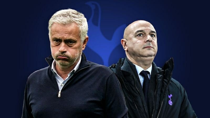 Mourinho và Conte đều có những mâu thuẫn với BLĐ Tottenham