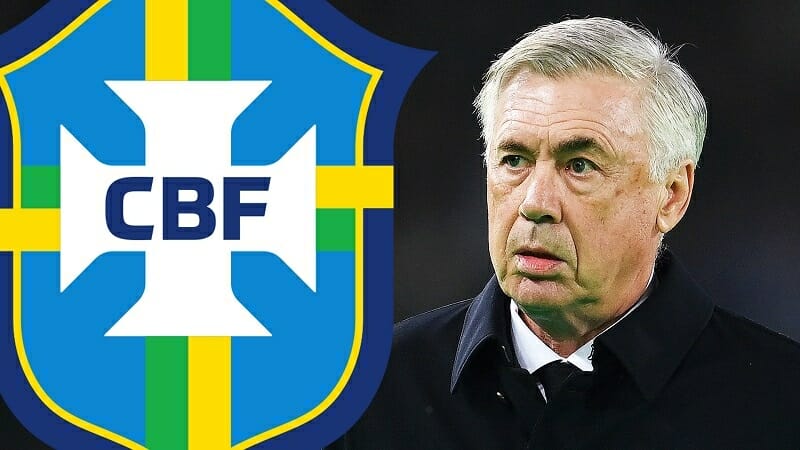 Ancelotti đang là ứng viên sáng giá dẫn dắt Brazil