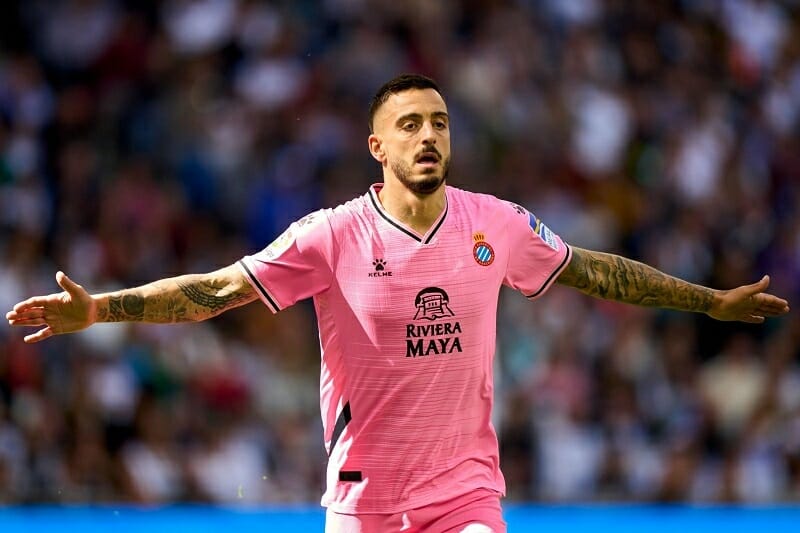 Joselu bất ngờ giúp Espanyol mở tỷ số ngay từ phút thứ 8