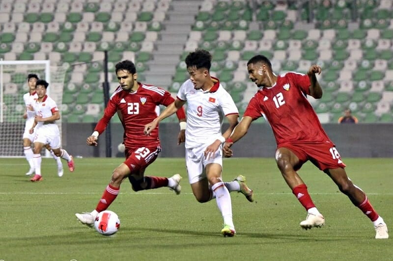 Kinh nghiệm tích lũy ở giải Doha Cup sẽ giúp U23 Việt Nam có sự chuẩn bị tốt trước thềm SEA Games 32 (Ảnh: VFF)