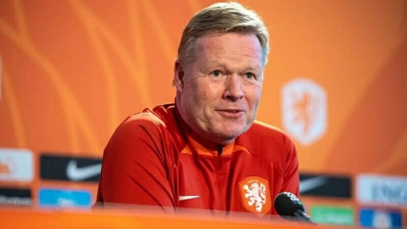 Koeman có lần 2 thứ cầm Hà Lan