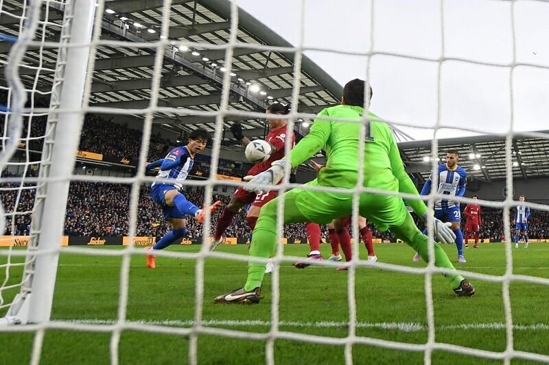 Chính Brighton là đội bóng chấm dứt giấc mơ bảo vệ chức vô địch FA Cup của Liverpool