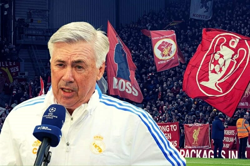 Tiếp Liverpool, Ancelotti tuyên bố trung vệ Real đá tiền đạo khỏe