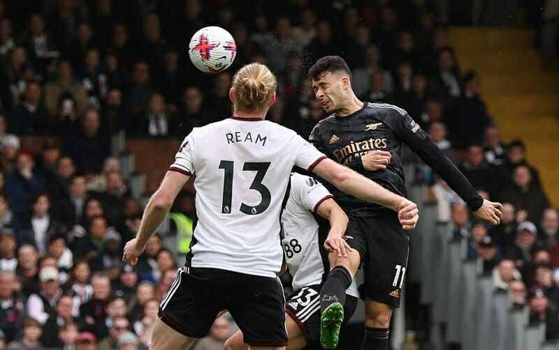 Martinelli đang là cây làm bàn chủ lực của Arsenal mùa này