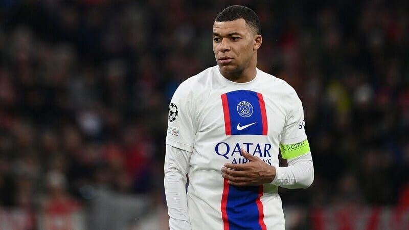 Mbappe đã không thể giúp PSG đi tiếp