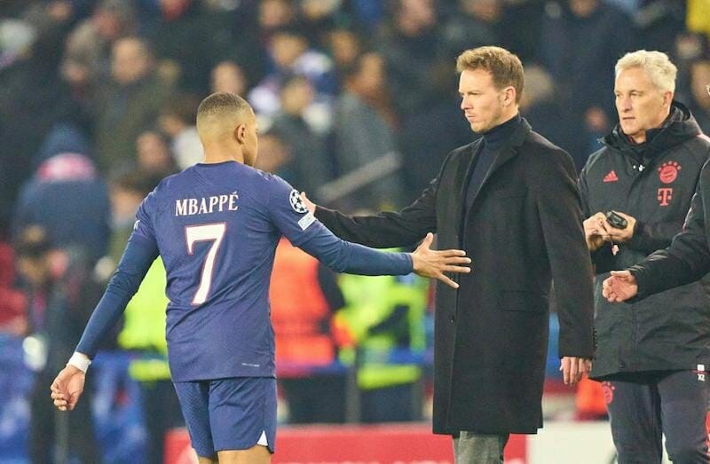 Nagelsmann có khả năng trở thành HLV của Mbappe