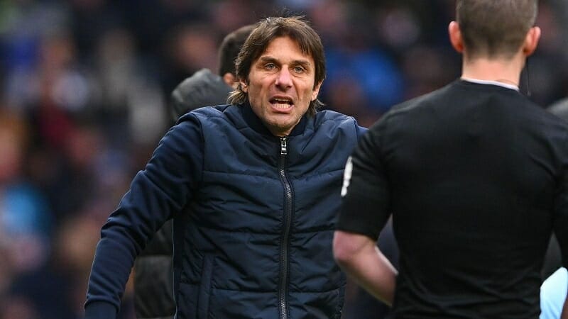 Conte bắt đầu dẫn dắt Tottenham từ tháng 11 năm 2021