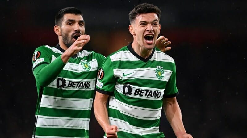 Siêu phẩm để đời của Pedro giúp Sporting đi tiếp 