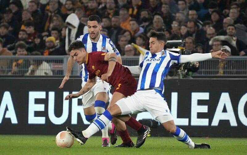 AS Roma thành công vượt qua Real Sociedad