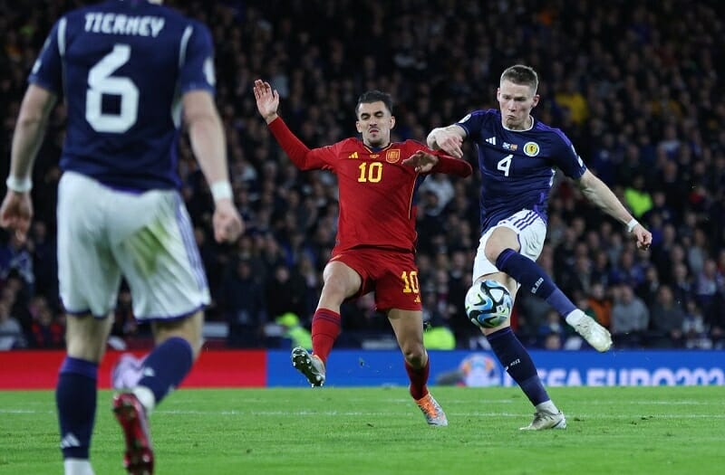 Scotland lần đầu thắng Tây Ban Nha sau 39 năm