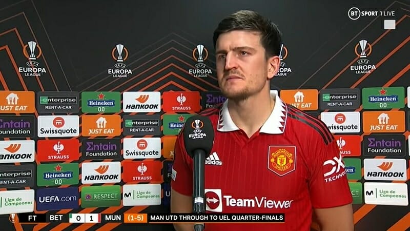 Harry Maguire tự tin phát biểu sau trận đấu