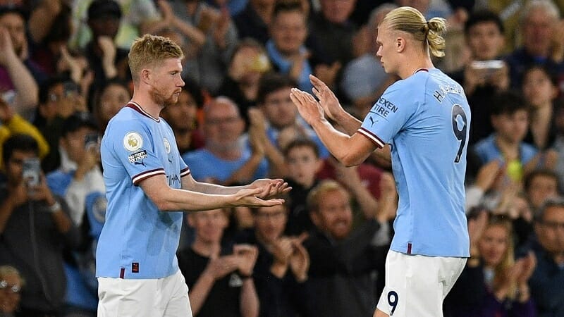 De Bruyne và Haaland nằm trong nhóm có thu nhập cao nhất Ngoại hạng Anh