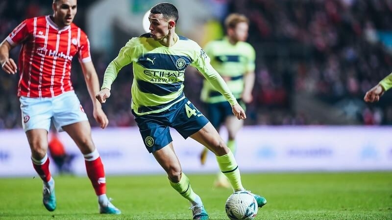 Foden lập cú đúp trước Bristol City tại FA Cup