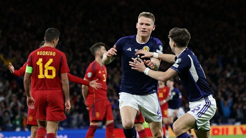 McTominay đã tỏa sáng trước Tây Ban Nha