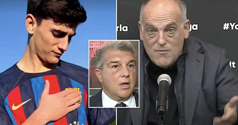 Tebas khiến hợp đồng dưới tư cách cầu thủ đội một của Gavi tại Barca bị hủy