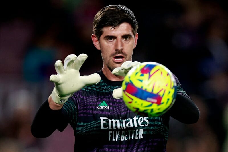 Courtois muốn Real giành quyền chủ động.