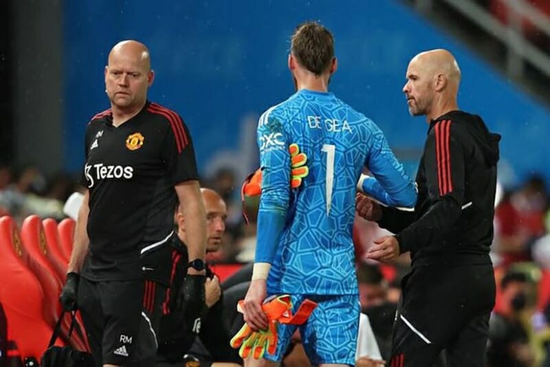 Ten Hag liên tục bảo vệ De Gea trong thời gian gần đây