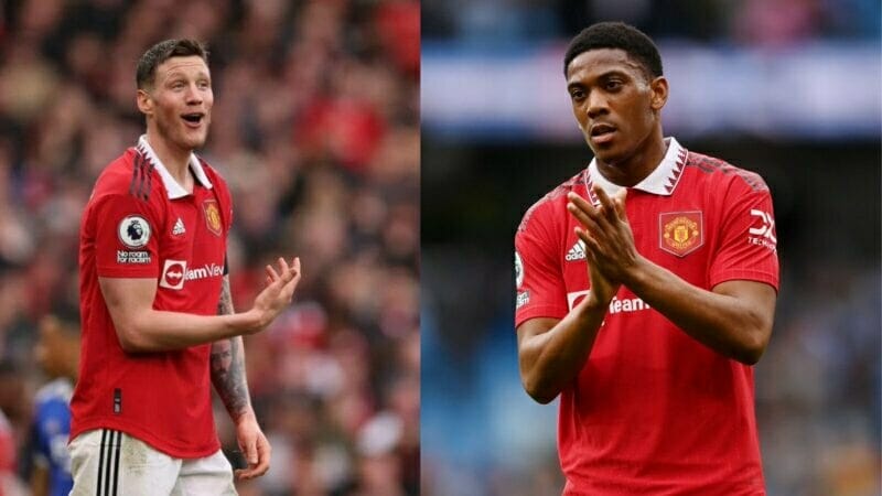 Cả Weghorst và Martial đều thi đấu dưới kỳ vọng ở mùa giải này tại MU