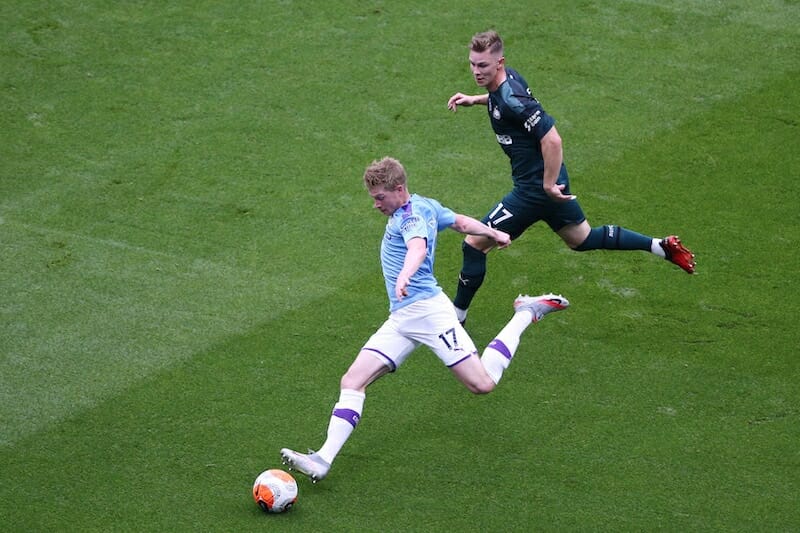 Bruyne vô đối về số pha kiến tạo ở Ngoại hạng Anh kể từ khi đến Man City