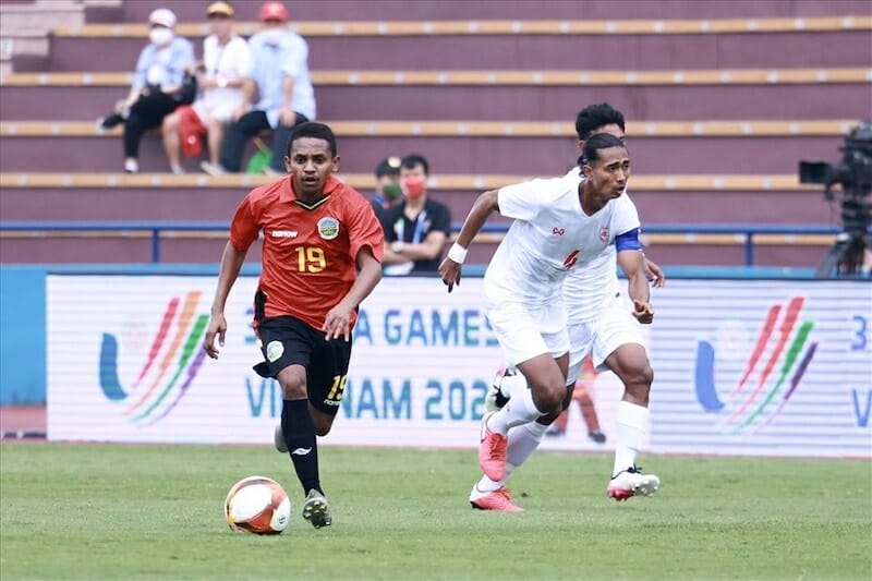 Myanmar thậm chí suýt bị Timor Leste cầm hòa ở SEA Games 31