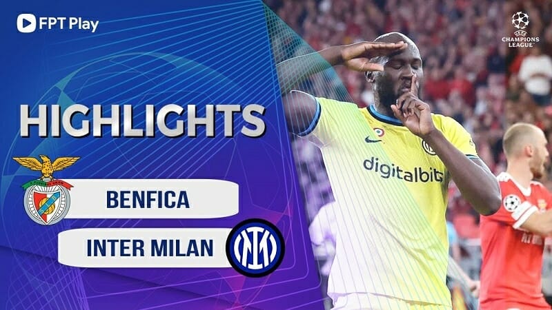 Benfica vs Inter Milan, tứ kết lượt đi Champions League 2022/23