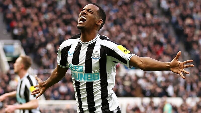 Alexander Isak thi đấu rất tốt trong màu áo Newcastle