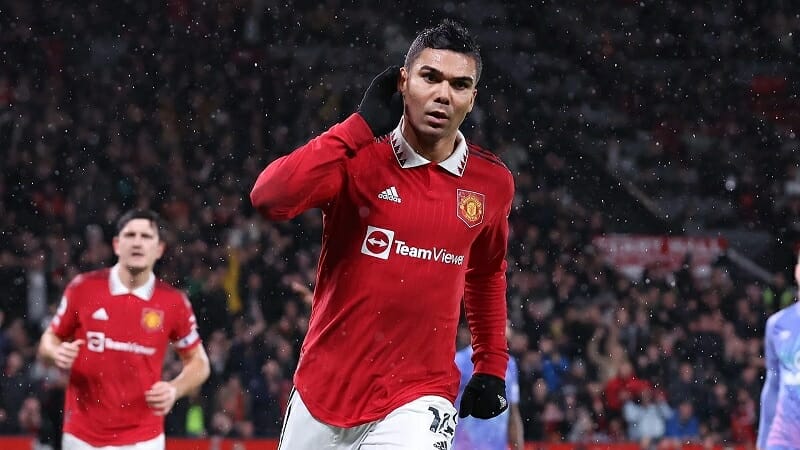 Casemiro là ngôi sao mới tại Old Trafford