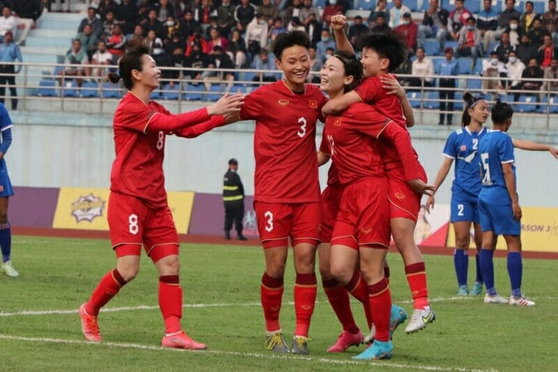 Đội bóng áo đỏ dễ dàng giải quyết trận đấu chỉ trong 10 phút đầu tiên (Ảnh: Nepal FA)