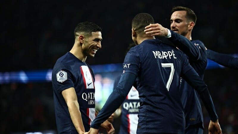 Mbappe mở tỷ số cho đội chủ nhà