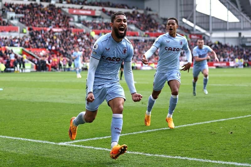 Douglas Luiz mang về 1 điểm cho Aston Villa