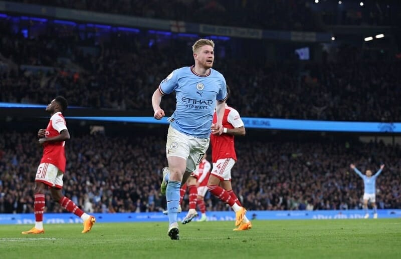 Man City đã đánh bại Arsenal tương đối dễ dàng