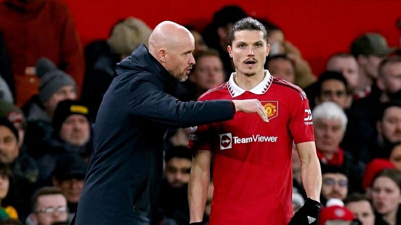 Sabitzer muốn ở lại Man United vì Ten Hag