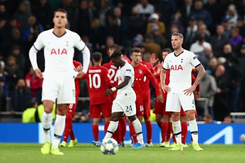 Tottenham từng bị Bayern vùi dập