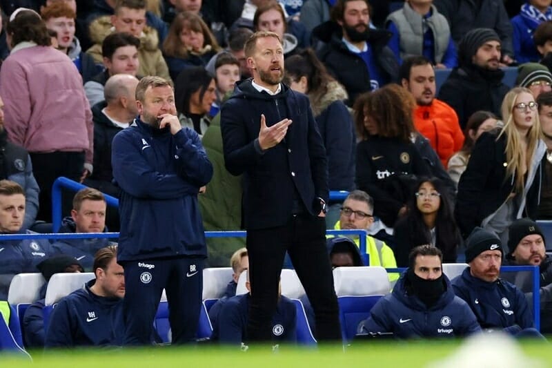 Graham Potter đã chia tay Chelsea