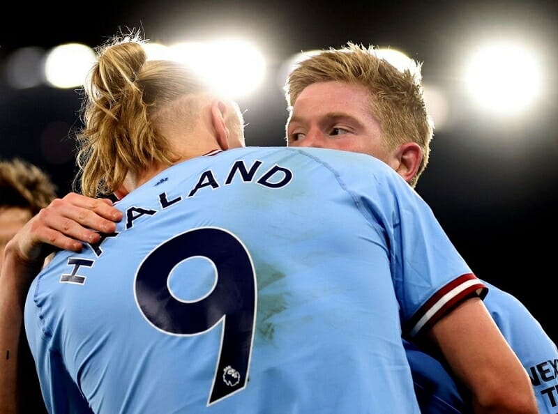 Haaland và De Bruyne đã có một vòng đấu chói sáng