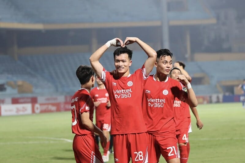 Viettel đang thi đấu thiếu ổn định ở mùa giải này (Ảnh: Viettel FC).