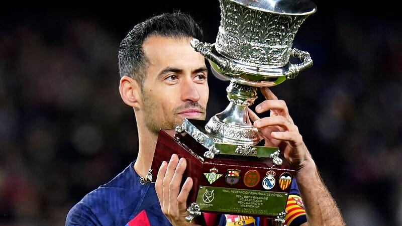 Busquets đã giành vô số vinh quang cùng Blaugrana