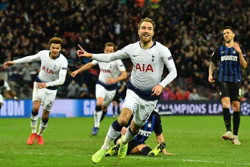 Eriksen có duyên làm bàn trước Inter ở C1