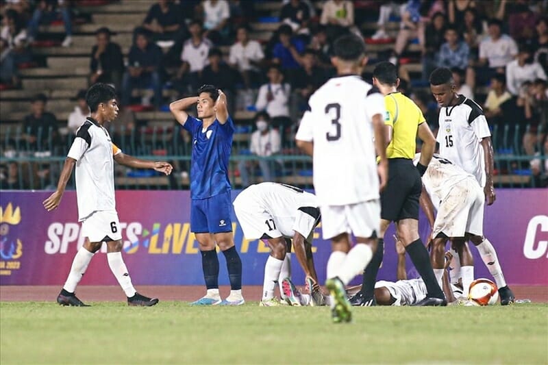 U22 Philippines thậm chí đã để thua U22 Timor Leste ở lượt đấu trước